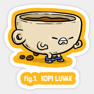 Kopi Luwak Sticker